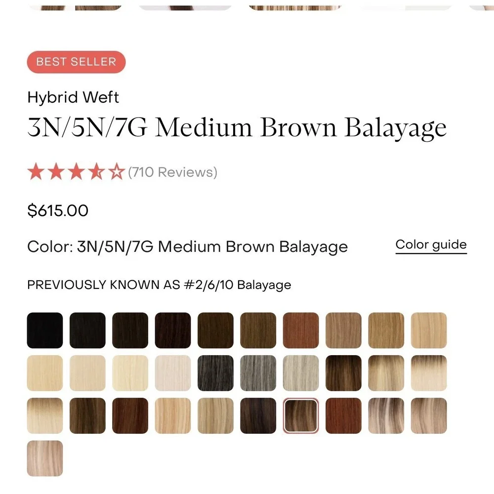 Donna Bella Hybrid Weft Extension Full Pack 22